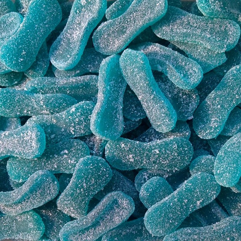 Mini langues framboise acidulé