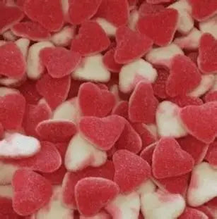 Coeur fraise sucré