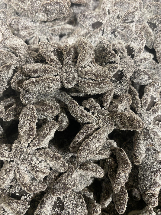 Araignées noires sucrées